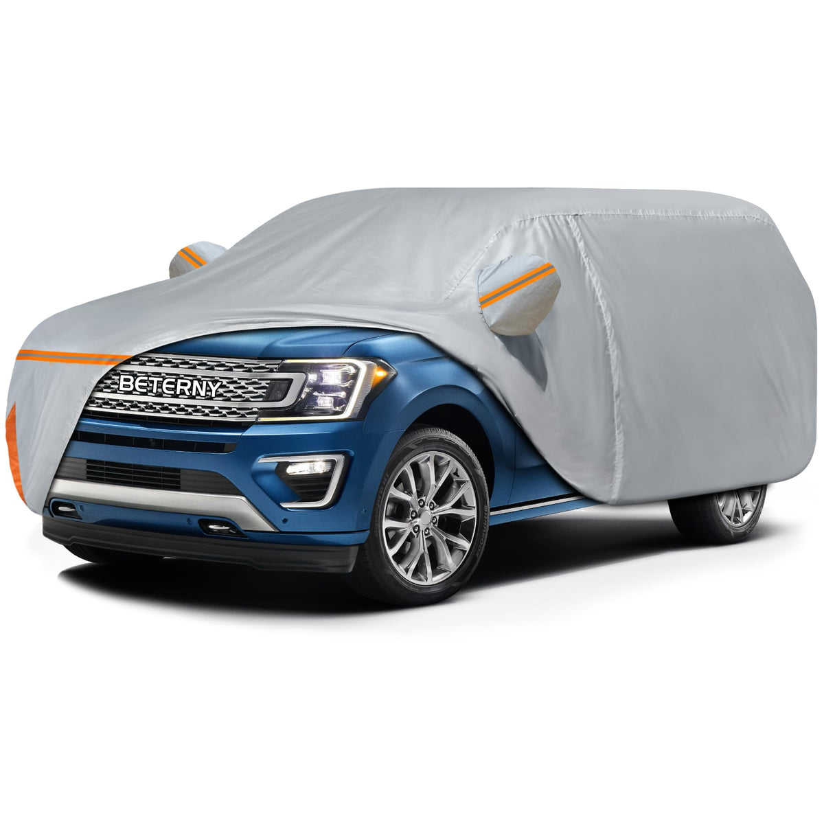 BETERNY front view of cover on Ford Expedition protects exterior