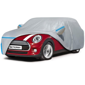 BETERNY front view cover fitted on Mini Cooper, protects exterior