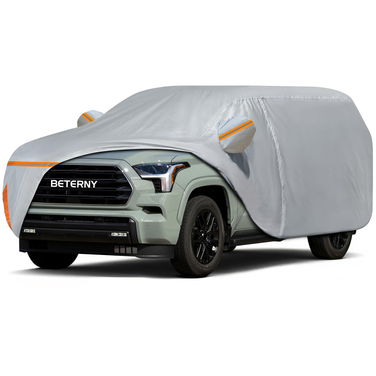 BETERNY front view fitted on Sequoia showing full coverage and protection