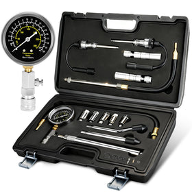 BETOOLL compression gauge face showing clear 300 PSI scale for precise readings
