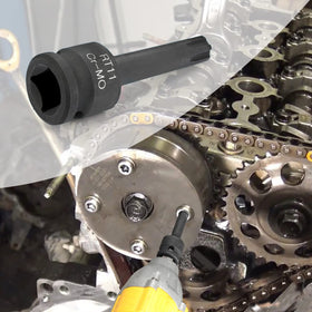 BETOOLL cylinder head screw removal socket detail showing hex grip and O-ring benefit