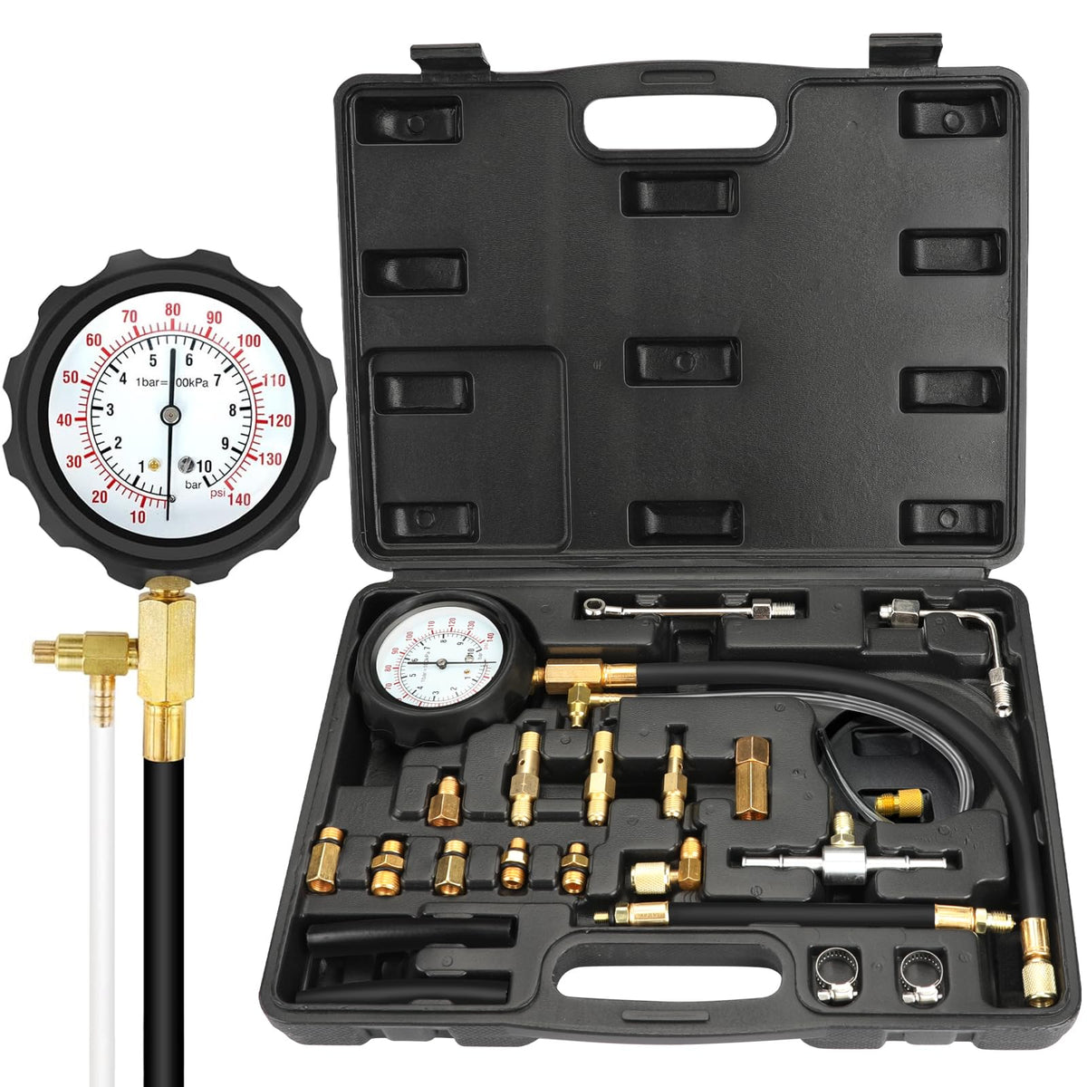BETOOLL black case with kit parts organized and portable for workshop use
