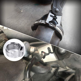 BETOOLL hose removal plier and hose hook together easing safe detachment of hoses from fittings