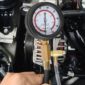 BETOOLL in-use on fuel rail diagnosing petrol engine pressure issues