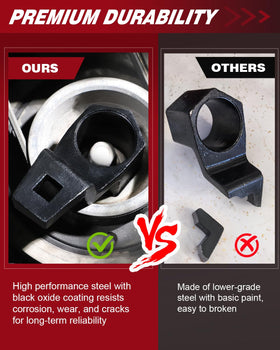 BETOOLL tool holding a Honda crank pulley during bolt removal demonstrating stability