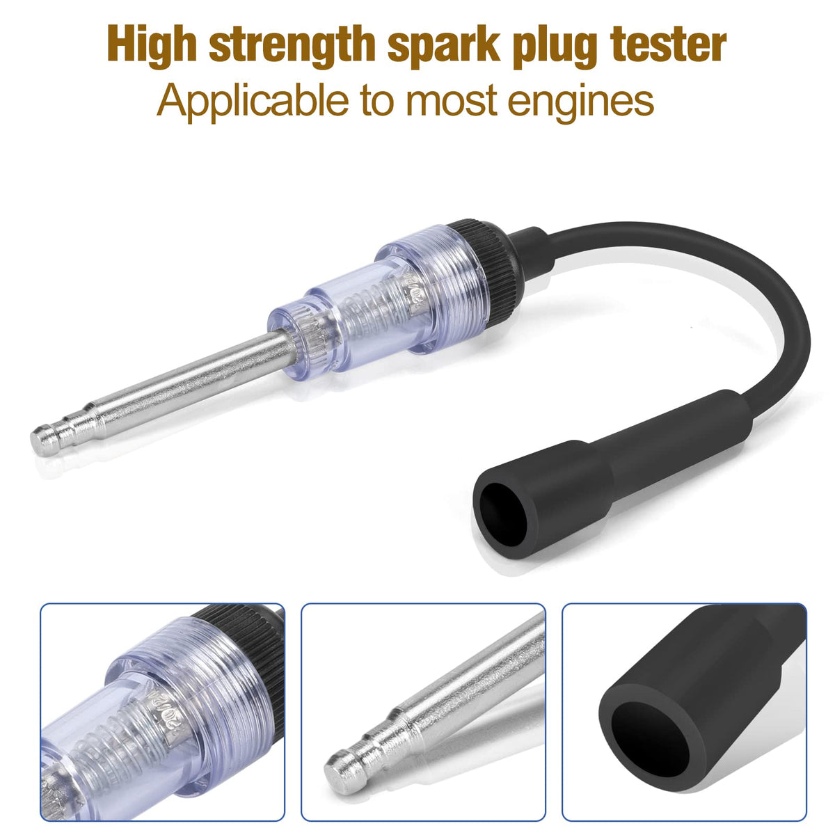 BETOOLL release valve detail enabling single-handed pressure release for safe testing