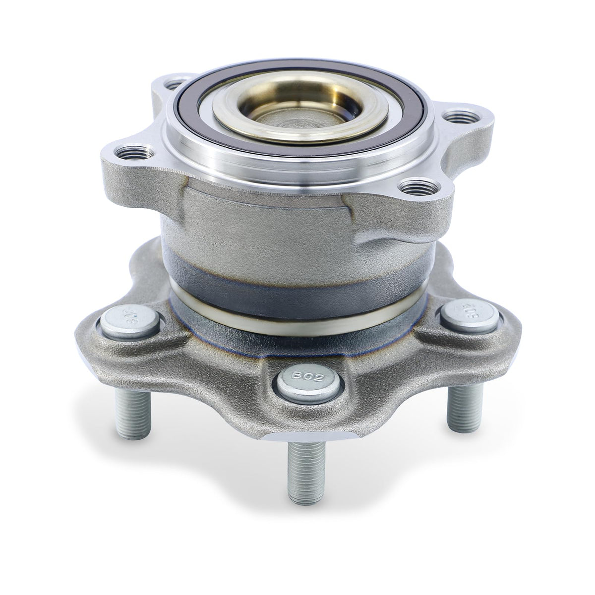 Betthand front view of hub assembly showing complete unit and reliable fit
