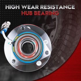 Betthand assembly installed on vehicle front hub area demonstrating restored wheel stability