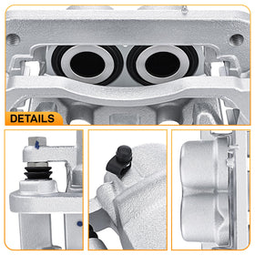 Betthand caliper piston close-up highlighting leak-proof seal for reliable braking