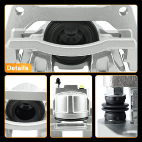 Betthand close-up of caliper piston and machining highlighting leak-proof performance