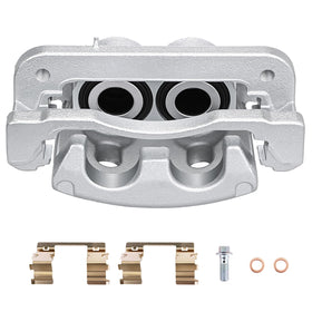 Betthand front right caliper front view showing precise fit and reliable braking