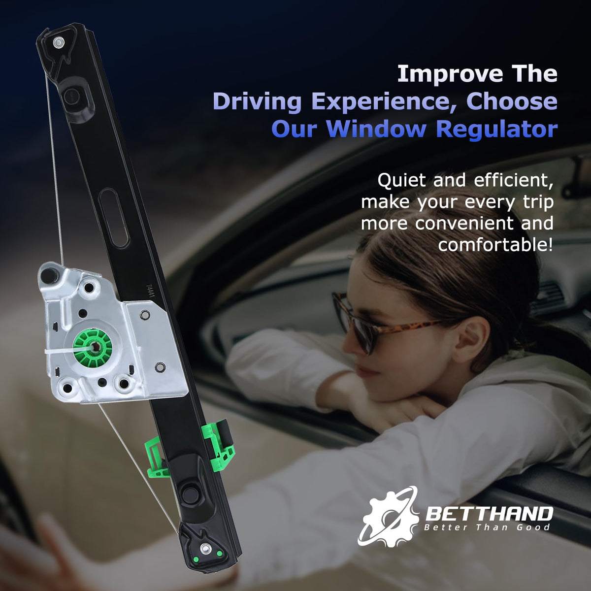 Betthand regulator next to ruler to show scale and confirm dimensions before purchase