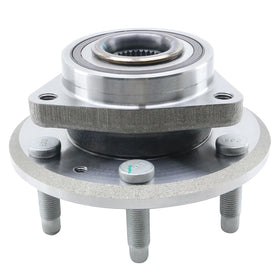 Betthand wheel hub front view showing flange and lug holes for secure fit