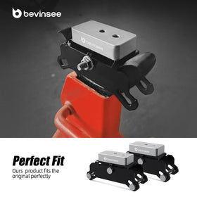 Bevinsee close-up of CNC-machined surface showing precision for accurate placement