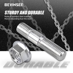 Bevinsee flanged nut close-up highlighting flange face for better load distribution