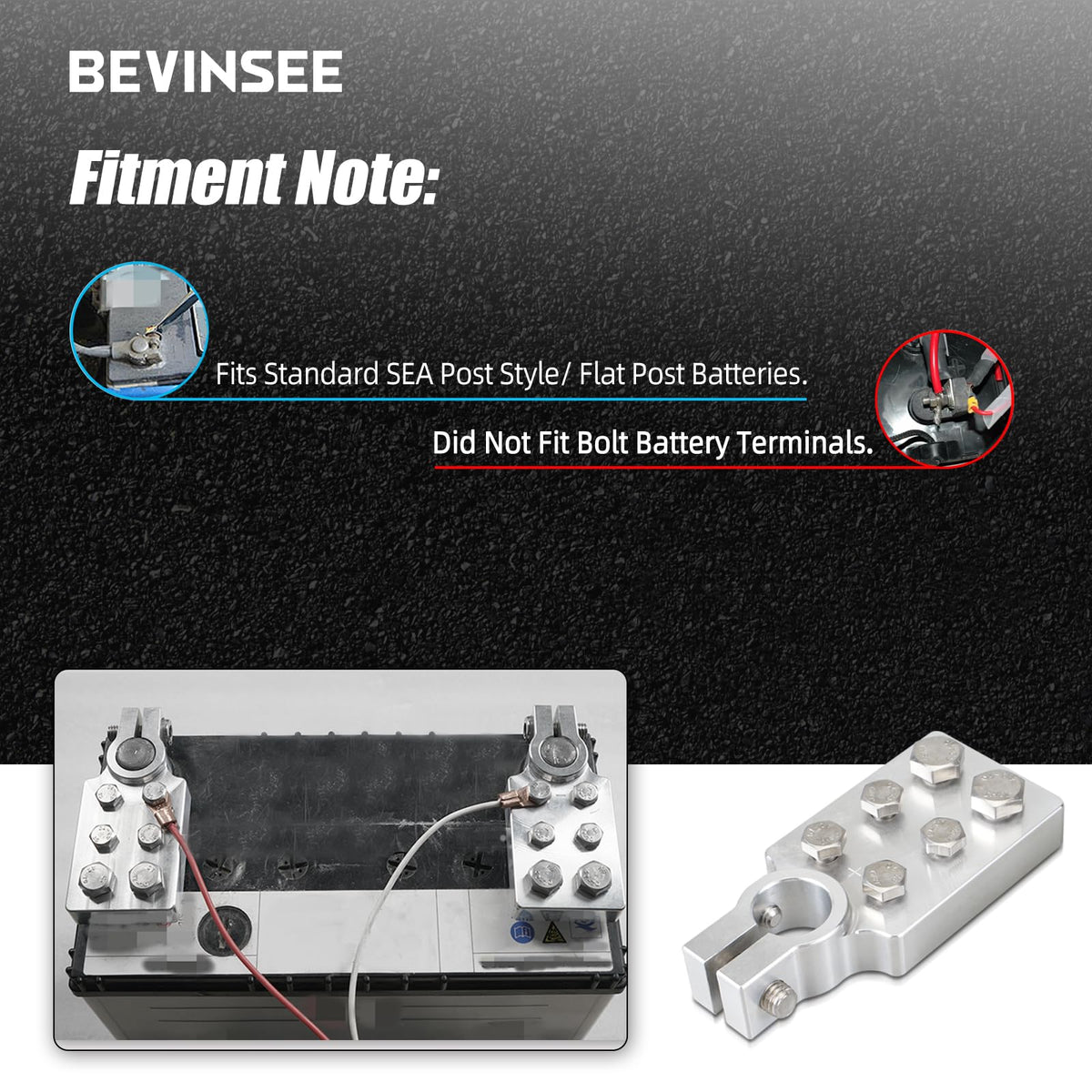 Bevinsee included hardware and bolts displayed for easy installation benefit