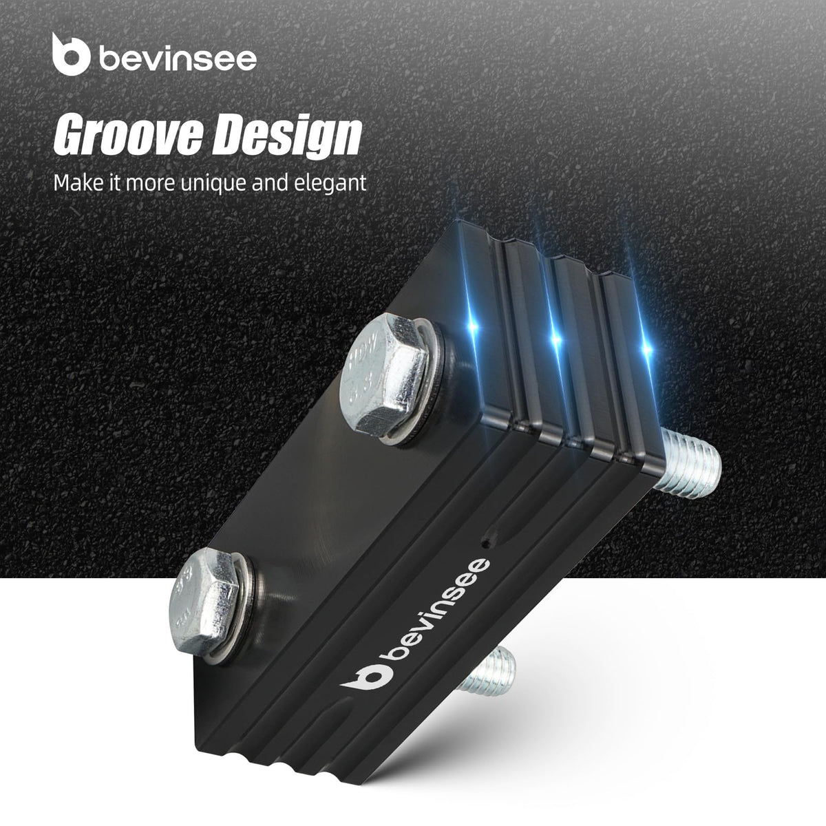 Bevinsee side profile displaying 1 inch gap and better engine airflow