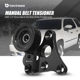 Bevinsee pulley bearing and race detail improving smooth rotation