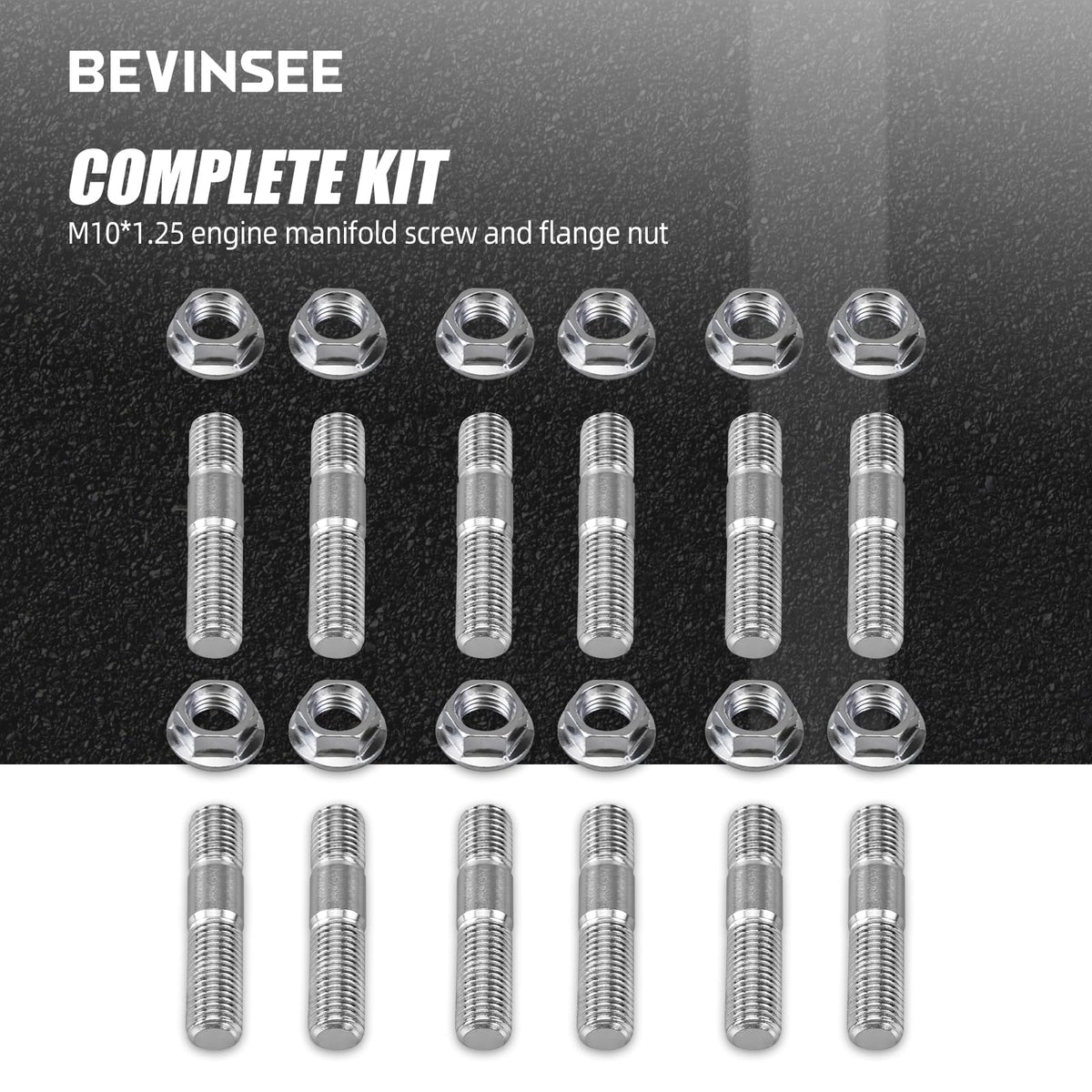 Bevinsee close-up of stud threads showing precision machining and reliability