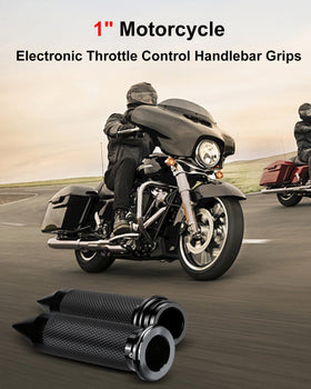 beyisi grips installed on a Street Glide motorcycle showing stylish upgrade and rider ergonomics
