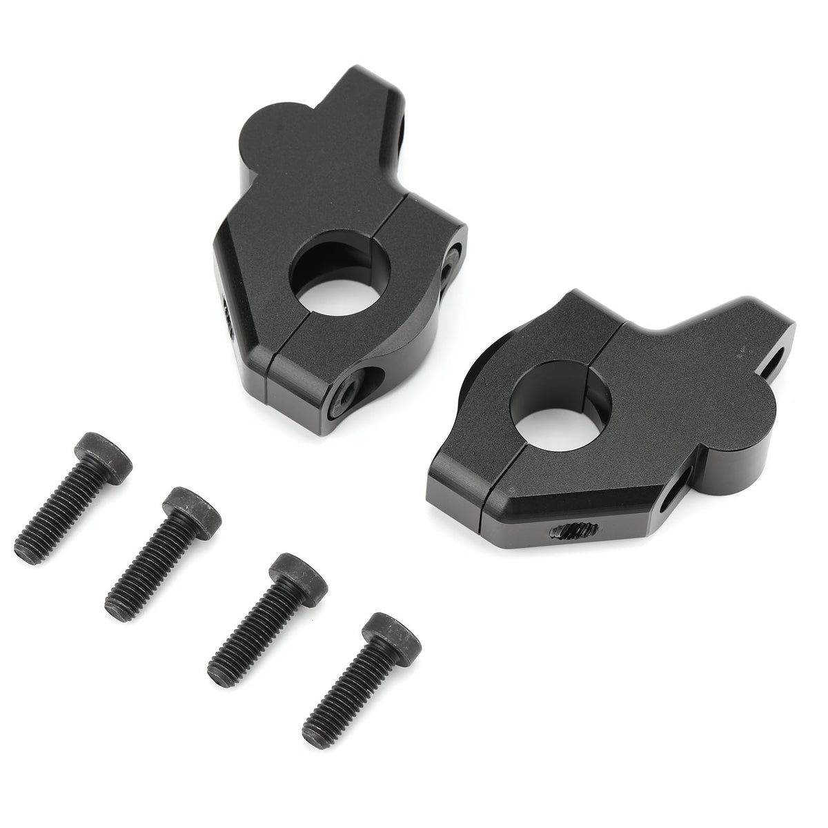 beyisi riser mounted on a Grom MSX125 demonstrating improved posture benefit