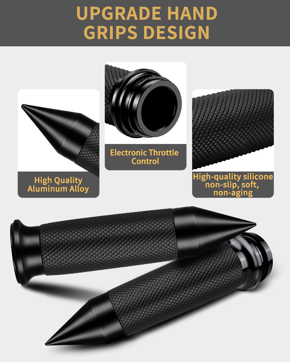 beyisi close-up of grip rubber texture and grooves for improved wet-weather traction
