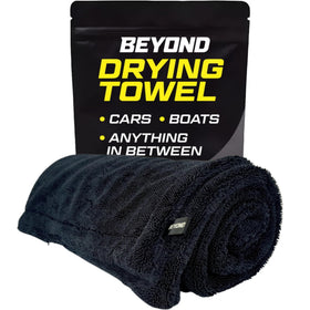 Beyond Braid drying towel front view showing absorbent surface and safe edges for paint protection