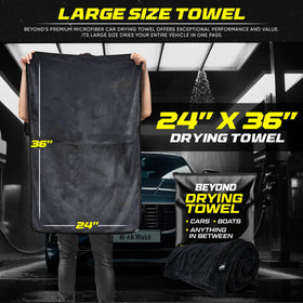 Beyond Braid towel microfiber texture close-up demonstrating high absorption and safe finish