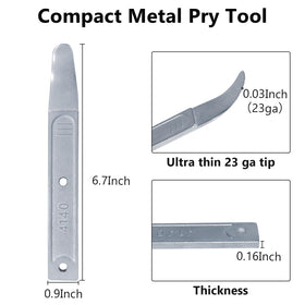 BFXM pry tool tip closeup highlighting thin curved end for precise access