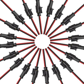 BFXM front view assembled connector showing compact weatherproof design and reliable fit