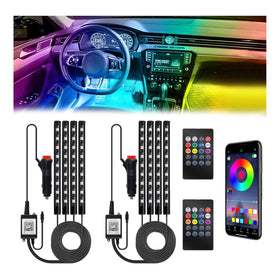 BFXM front packaging showing LED strip set and USB adapter for easy install