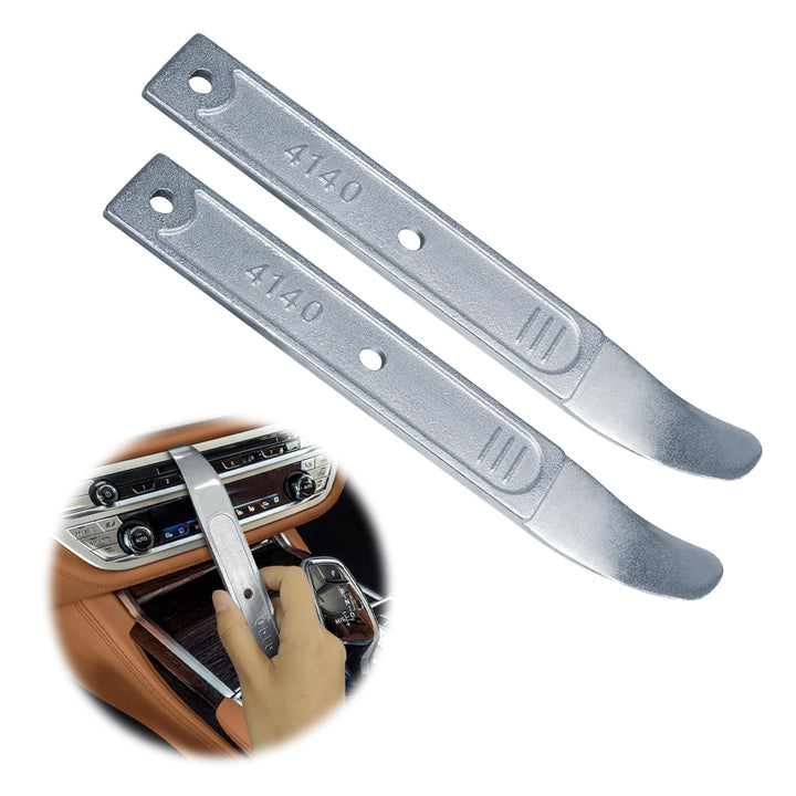 BFXM pry tool front view showing full length and compact design for controlled leverage