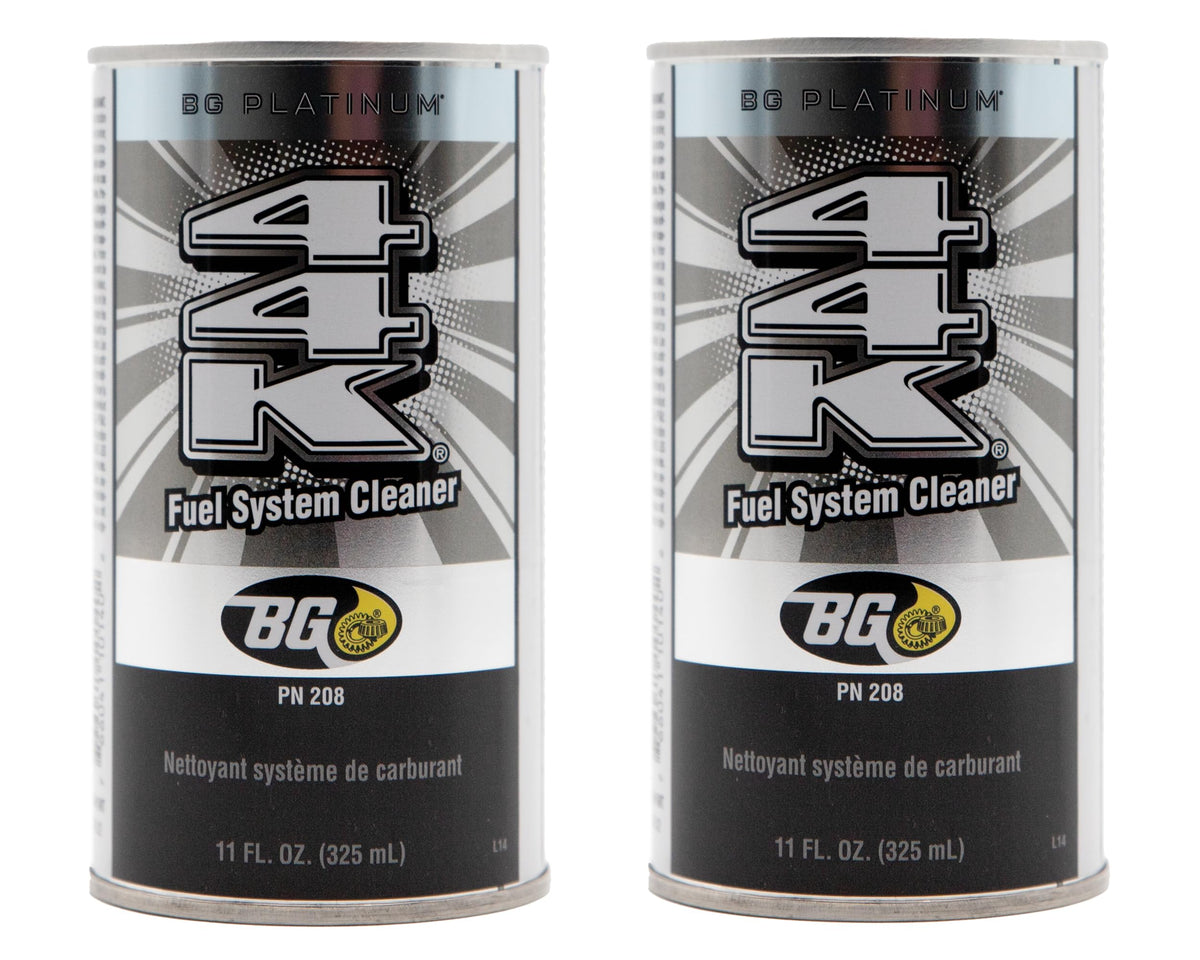 BG 44K front view of 11 oz can showing label and benefits