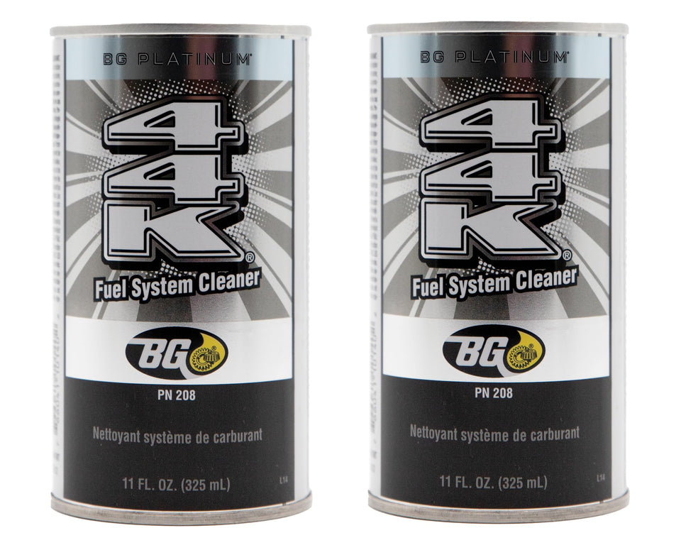BG 44K front view of 11 oz can showing label and benefits