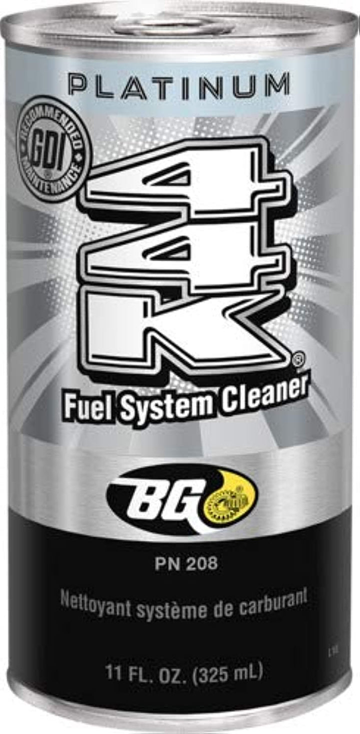 BG 44K Platinum New front label showing product identity and size benefits