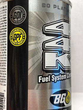 BG 44K Platinum New pour close-up into gas tank funnel for easy application