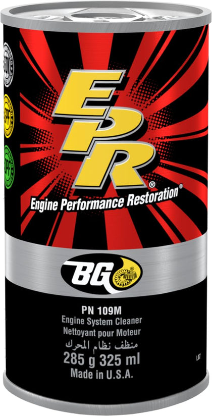 BG BG109 front can image showing label and clear benefits for compression restoration