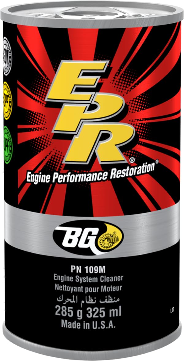 BG BG109 front can image showing label and clear benefits for compression restoration