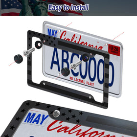 BGGTMO frame on rear bumper illustrating corrosion-resistant aluminum faces benefit