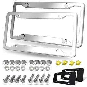 BGGTMO front view polished frame showing clean chrome accent and durable finish