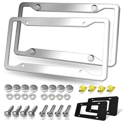BGGTMO front view polished frame showing clean chrome accent and durable finish
