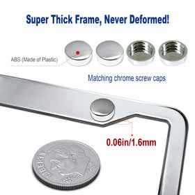 BGGTMO side profile showing slim 28mm rail width that preserves sticker visibility