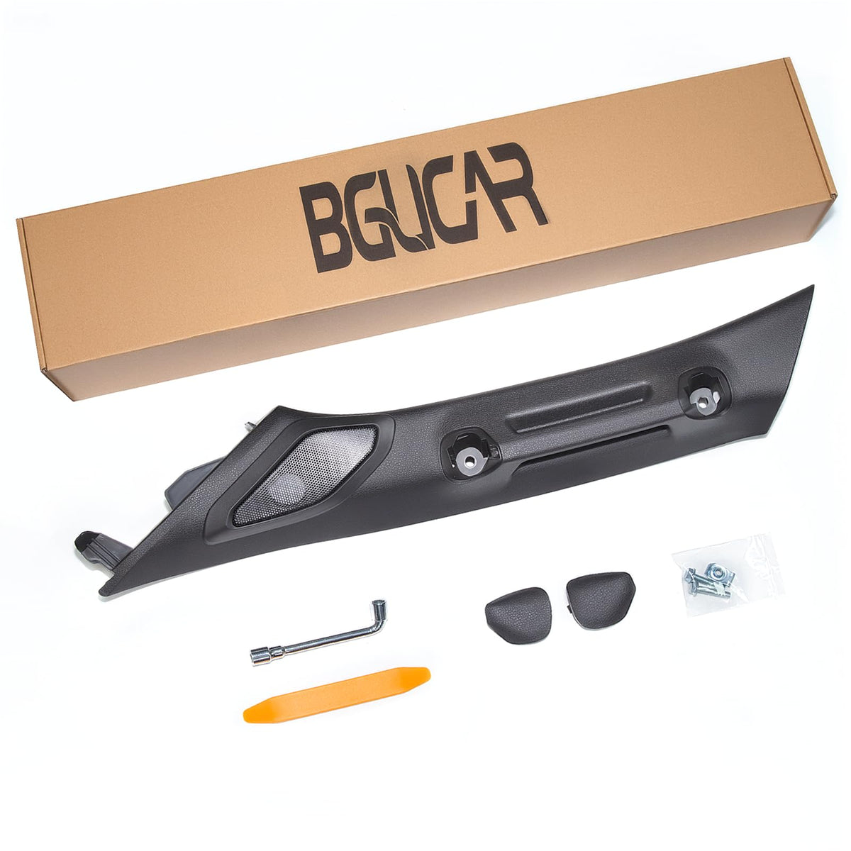 bgucar driver-side grab handle front view showing exact fit and OEM look