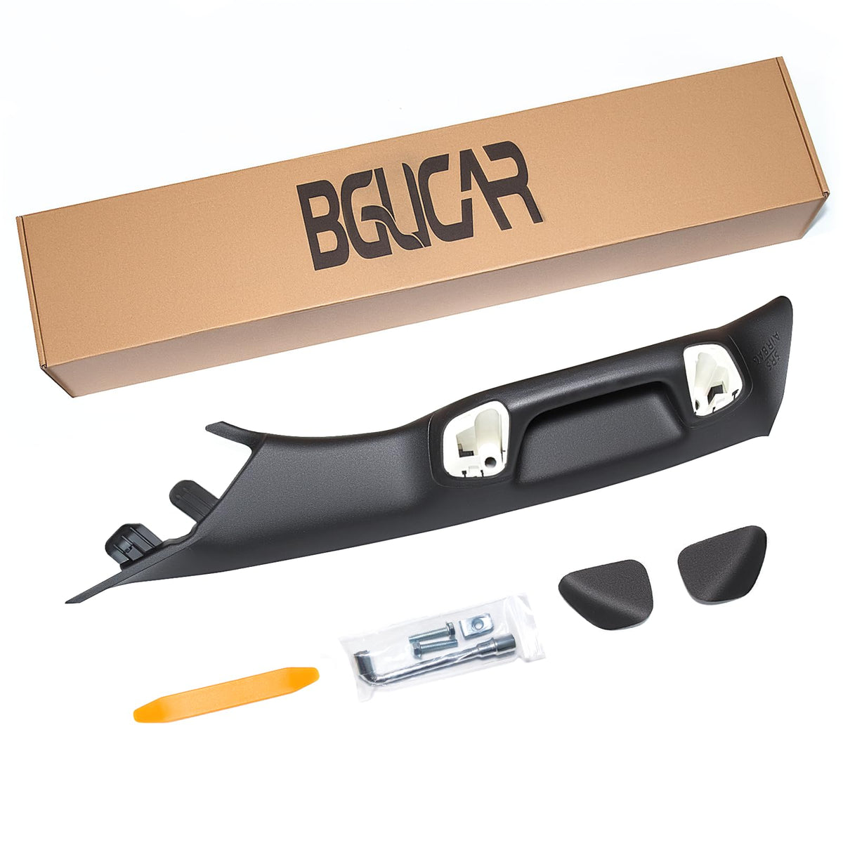 bgucar driver-side front view showing OEM-style fit and seamless look