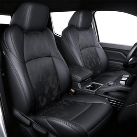 bgucar front seat coverage showing precise fit and upgraded look