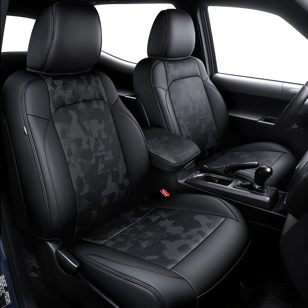 bgucar front seat full view showing precise fit and upgraded appearance