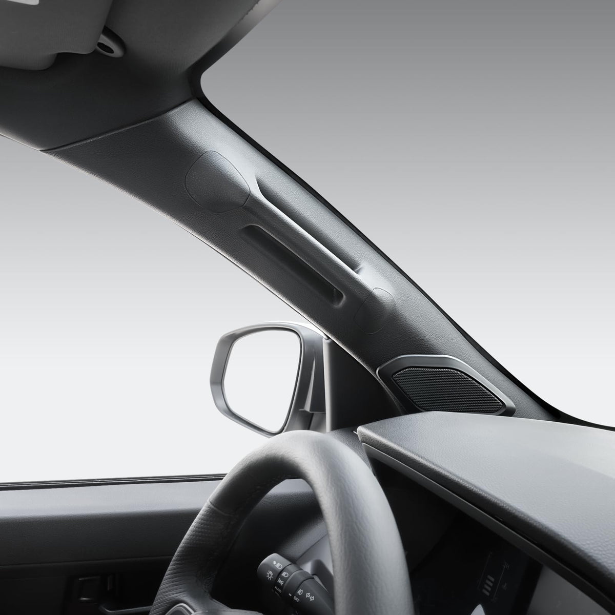 bgucar handle installed in Tacoma demonstrating improved entry support