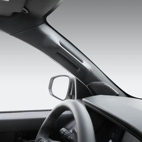 bgucar handle installed in Tacoma demonstrating improved entry support