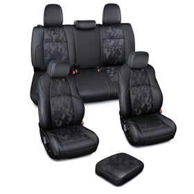 bgucar Tacoma interior lifestyle shot protecting seats and enhancing cabin