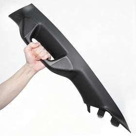 bgucar side profile in vehicle highlighting low-profile design benefit